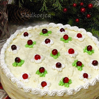 Торт «Клюквенник»