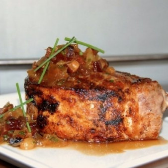 Свинина на кости в духовке