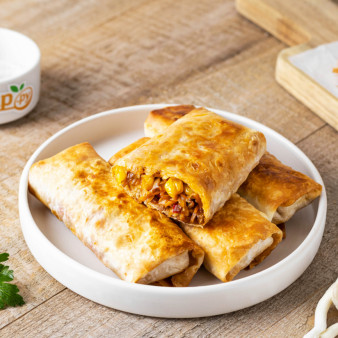 Чимичанга с грибами