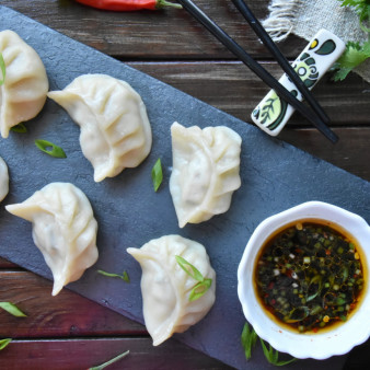 Момо с курицей