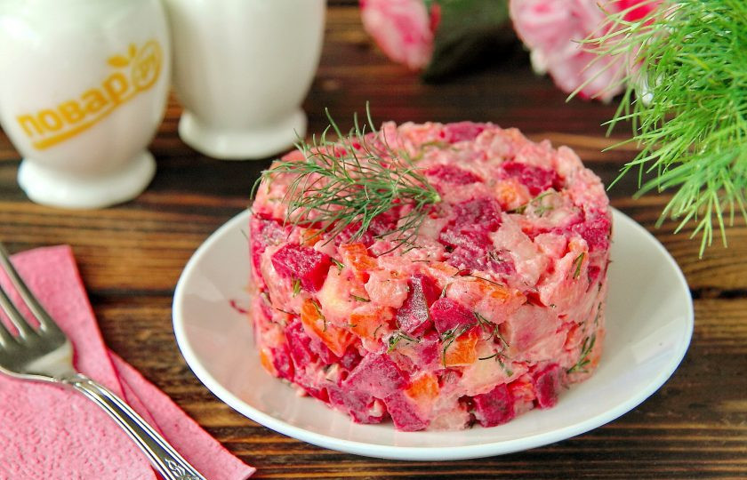 1. Этап. Салат Несвижский: Приятного аппетита!