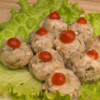 Фрикадельки грибные