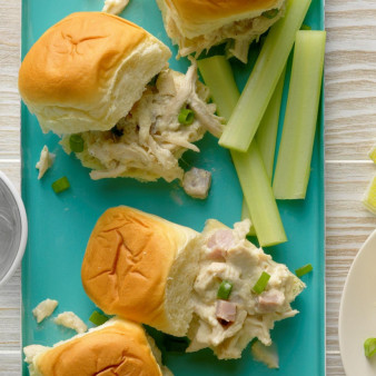 Chicken Cordon Bleu Sliders
