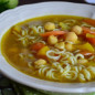 Суп с нутом и вермишелью