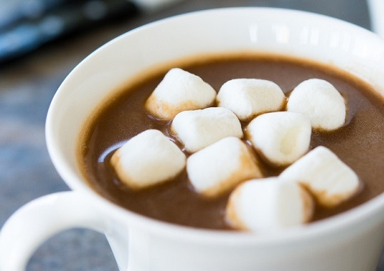 1. Этап. Горячий шоколад (напиток): 5. Вот такой чудесный напиток получился. Приятного аппетита!