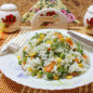 Рис с кукурузой и фасолью