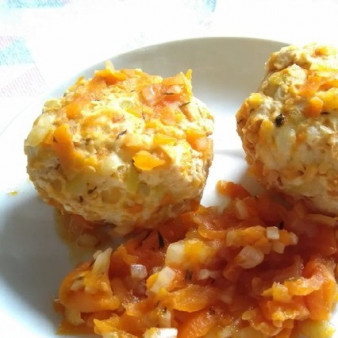 Тефтели с чечевицей