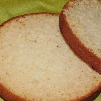 Ванильный шифоновый бисквит