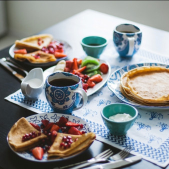 Блины заварные на молоке