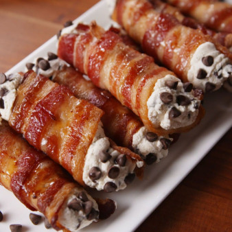 Bacon Cannoli