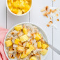 Tropical Oatmeal with Coconut and Mango