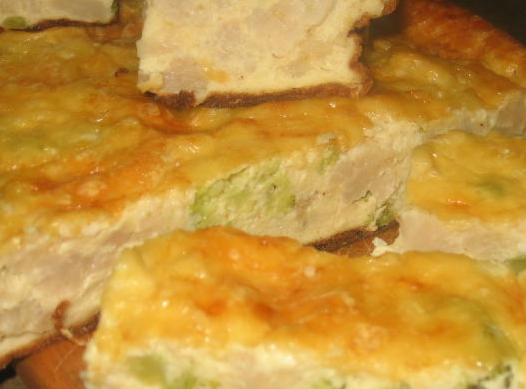 1. Этап. Пирог с цветной капустой: 3. И вот какой вкусный получаем пирог!