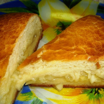 Лимонник (пирог из дрожжевого теста)