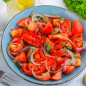 Салат из помидоров с соевым соусом
