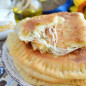 Вкусные кутабы с сыром и зеленью