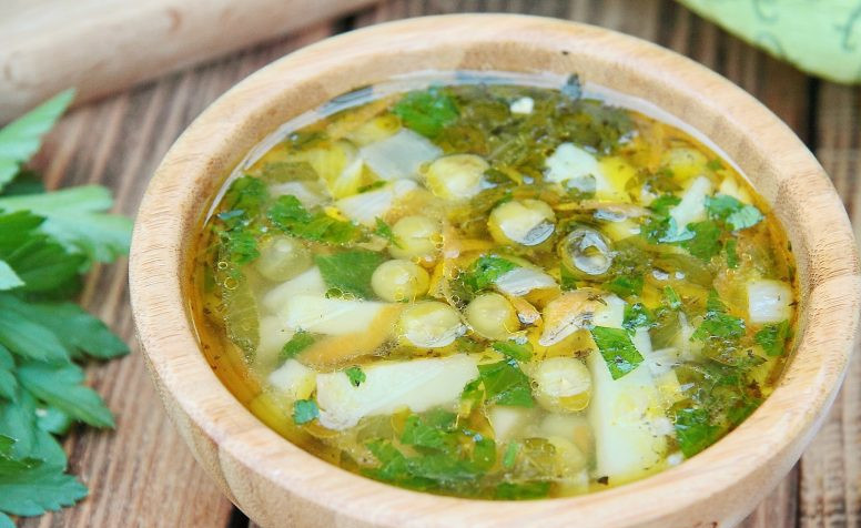 1. Этап. Суп Принцесса на горошине: Суп 