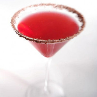 Raspberry Chocolate Kiss Cocktail