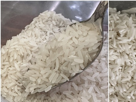 1. Этап. Харчо с орехами и сливой: Рис. У меня оказался в закромах только лазер. Взял буквально четыре столовые ложки с «небольшим верхом» и очень хорошо промыл в холодной воде. Тщательно.