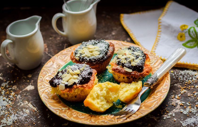 1. Этап. Влажные маффины: Маффины готовы. Приятного аппетита!