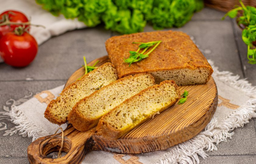 1. Этап. Кето-хлеб: Хлеб полностью остудите. Храните в холодильнике. Приятного аппетита!