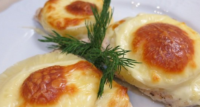 1. Этап. Куриная грудка с ананасами: Приятного аппетита!