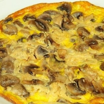 Фриттата с грибами