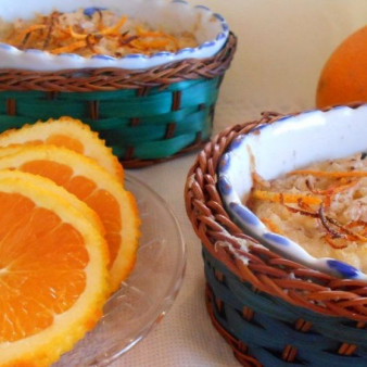 Паровой рисовый пудинг