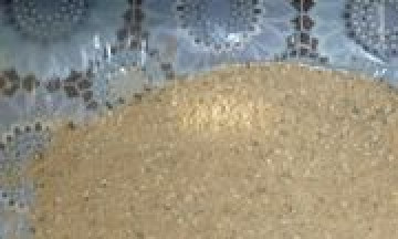 1. Этап. Минтай в панировке: Для панировки смешиваем сухари, специи и кунжут.