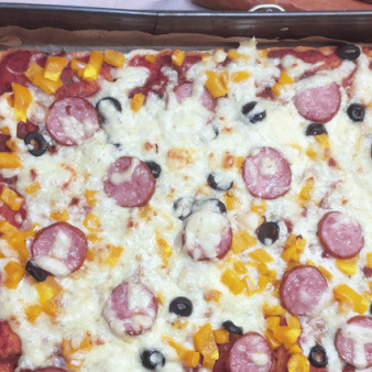 Пицца из тостерного хлеба