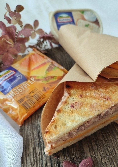 1. Этап. Сэндвич с фасолевой намазкой: ❤