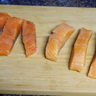 Рецепт малосольной красной рыбы