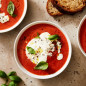 Gazpacho With Burrata