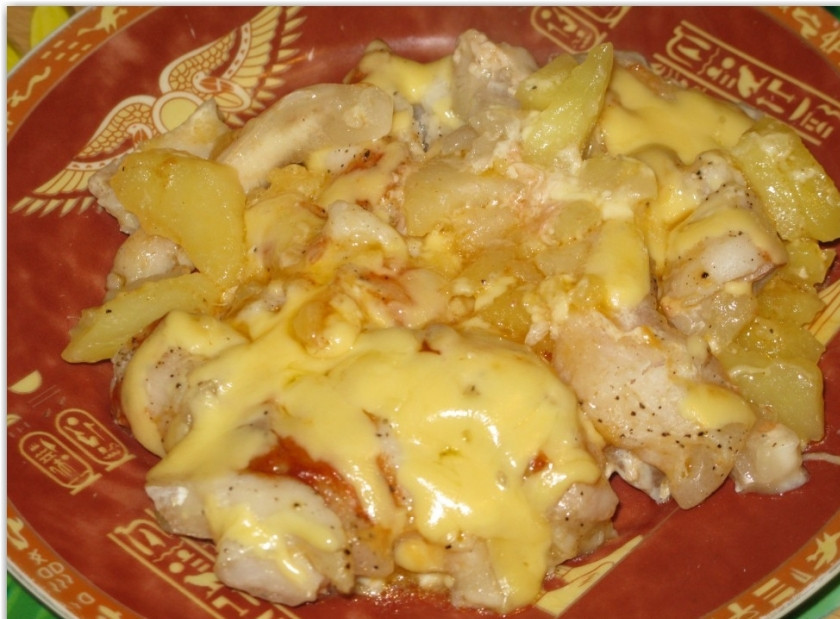 1. Этап. Пангасиус с картошкой в духовке: Приятного аппетита!