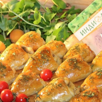 Рожки-пирожки с индейкой