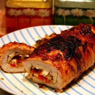 Мясной рулет в духовке