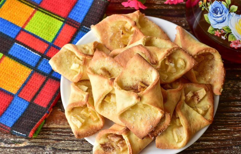 1. Этап. Печенье Творожные платочки: Печенье 