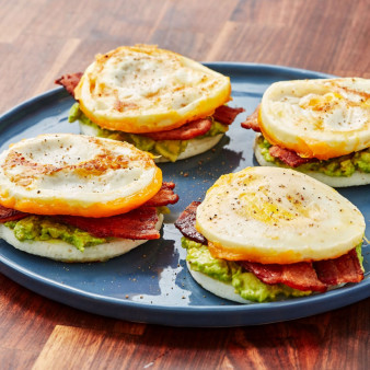 Bunless Bacon, Egg & Cheese