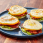 Bunless Bacon, Egg & Cheese