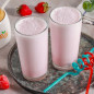 Молочный коктейль с клубникой без мороженого