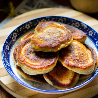 Оладьи на кефире как пух