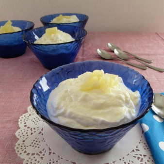 Мусс ананасовый