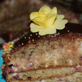 Торт Трухлявый пень с вареньем