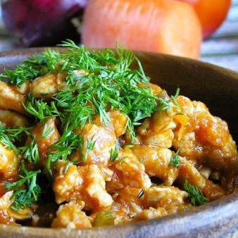 Индейка карри от Сержа Марковича