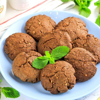 Орехово-шоколадное печенье