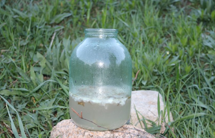 1. Этап. Шашлык из карбоната свинины: Наша вода приготовилась.