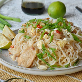 Рисовая жареная лапша Пад Тай