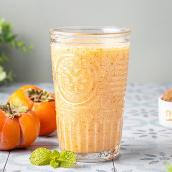 Молочный коктейль с хурмой