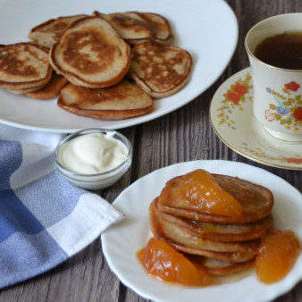 Ржаные оладьи на кефире