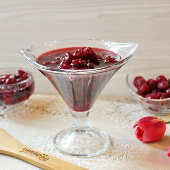 Варенье из замороженной вишни без косточек