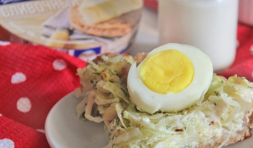 1. Этап. Киш «Осень»: Разрезать киш на порционные кусочки. !!! Его можно есть и в теплом, и в остывшем виде. Приятного аппетита!